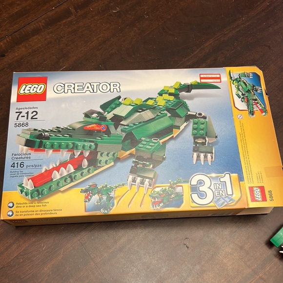 Lego | Toys | Lego Creator 5868 Alligator 3 In Designs